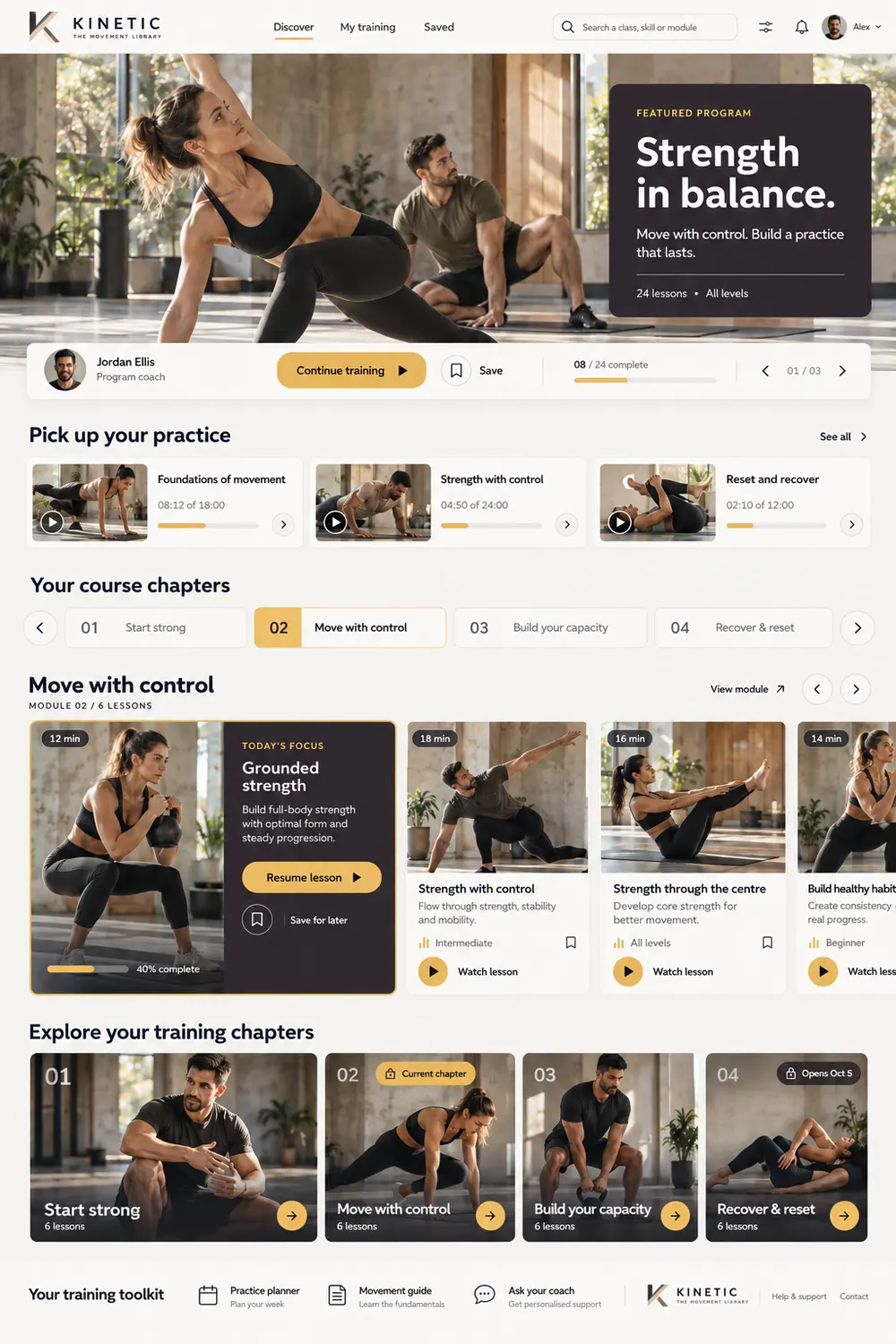 KINETIC — Training library